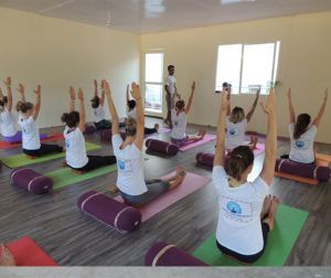 aspiring yoga instructor group at gyan yog breath
