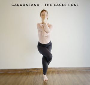 Garudasana The Eagle Pose -Gyan Yog Breath