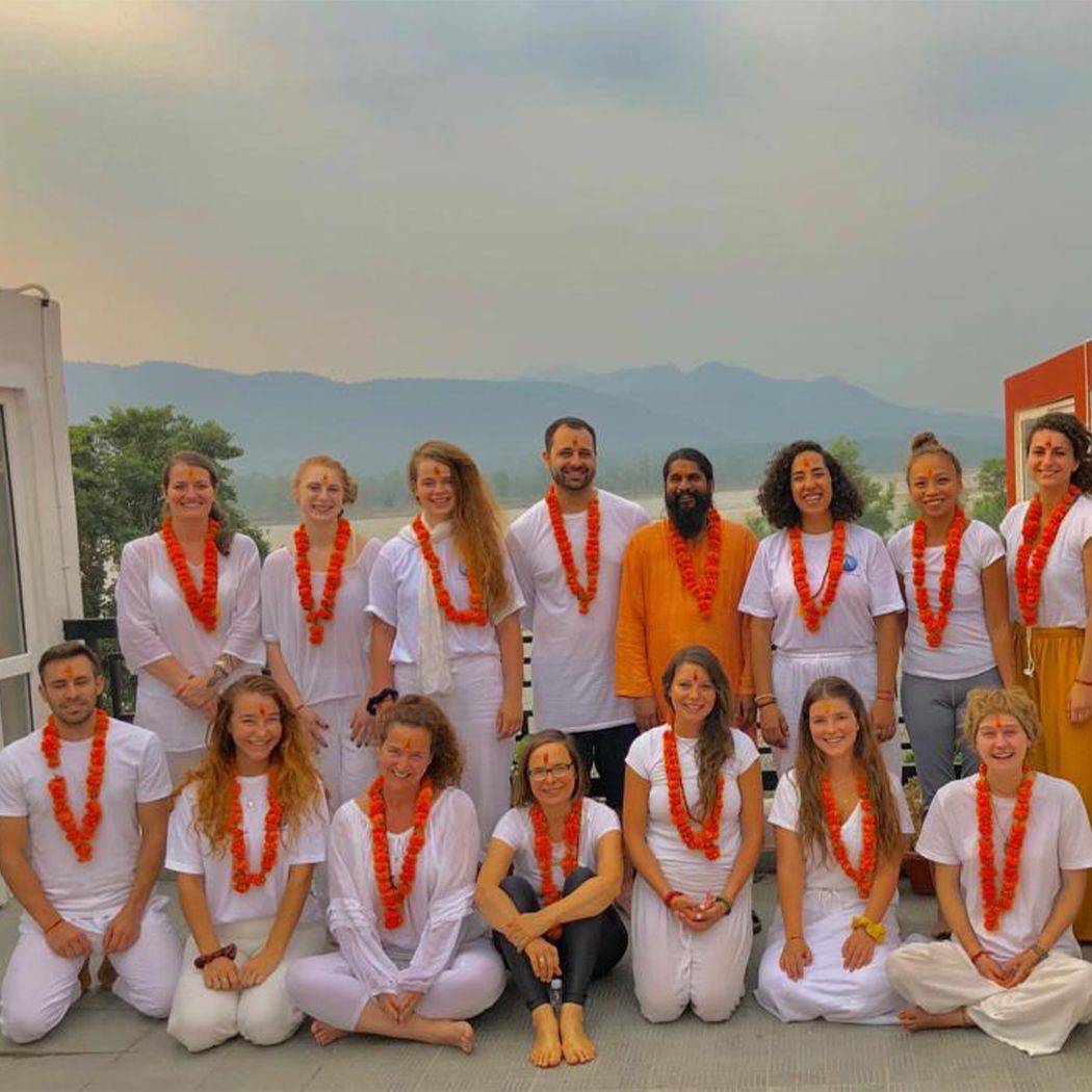 Yoga teacher training students at Gyan Yog Breath
